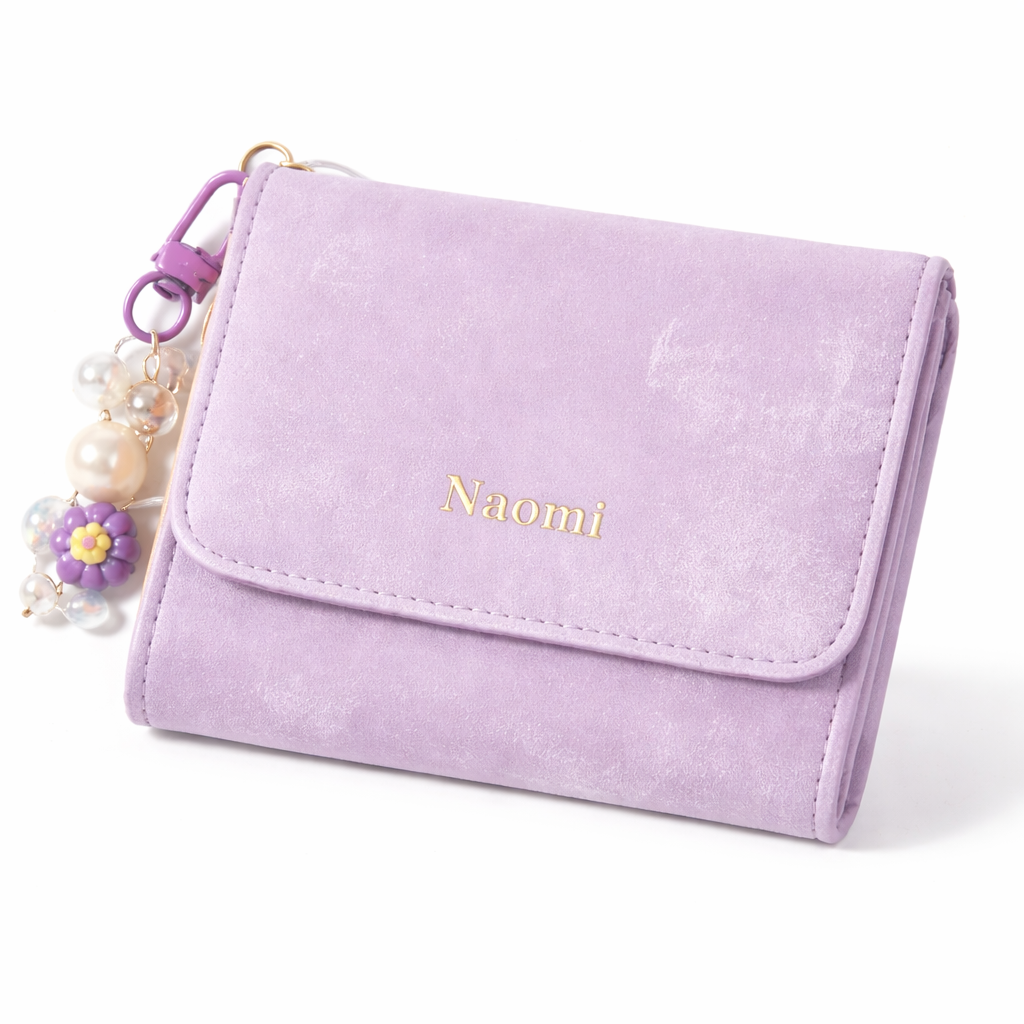 Billetera Suede Soft Lara