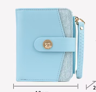 Billetera Compact Zip Iris