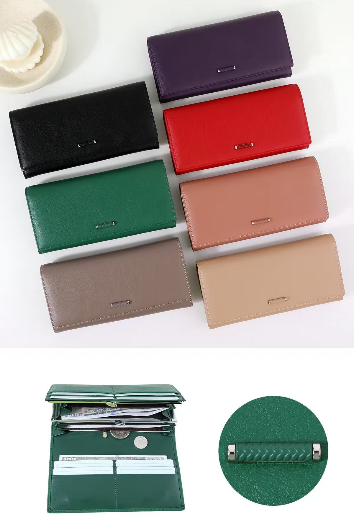 Billetera Smooth Classic Ona