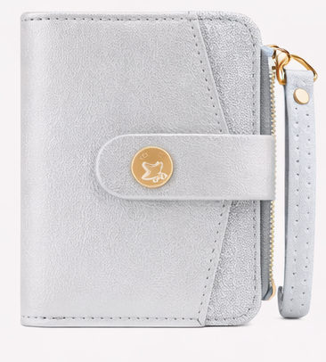 Billetera Compact Zip Iris