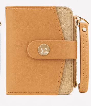 Billetera Compact Zip Iris