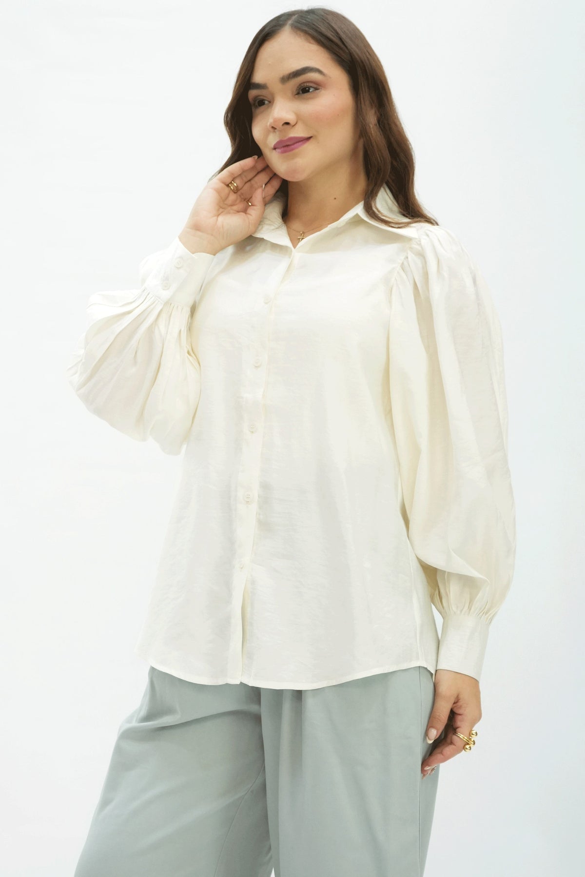 Blusa Shapes of Silence