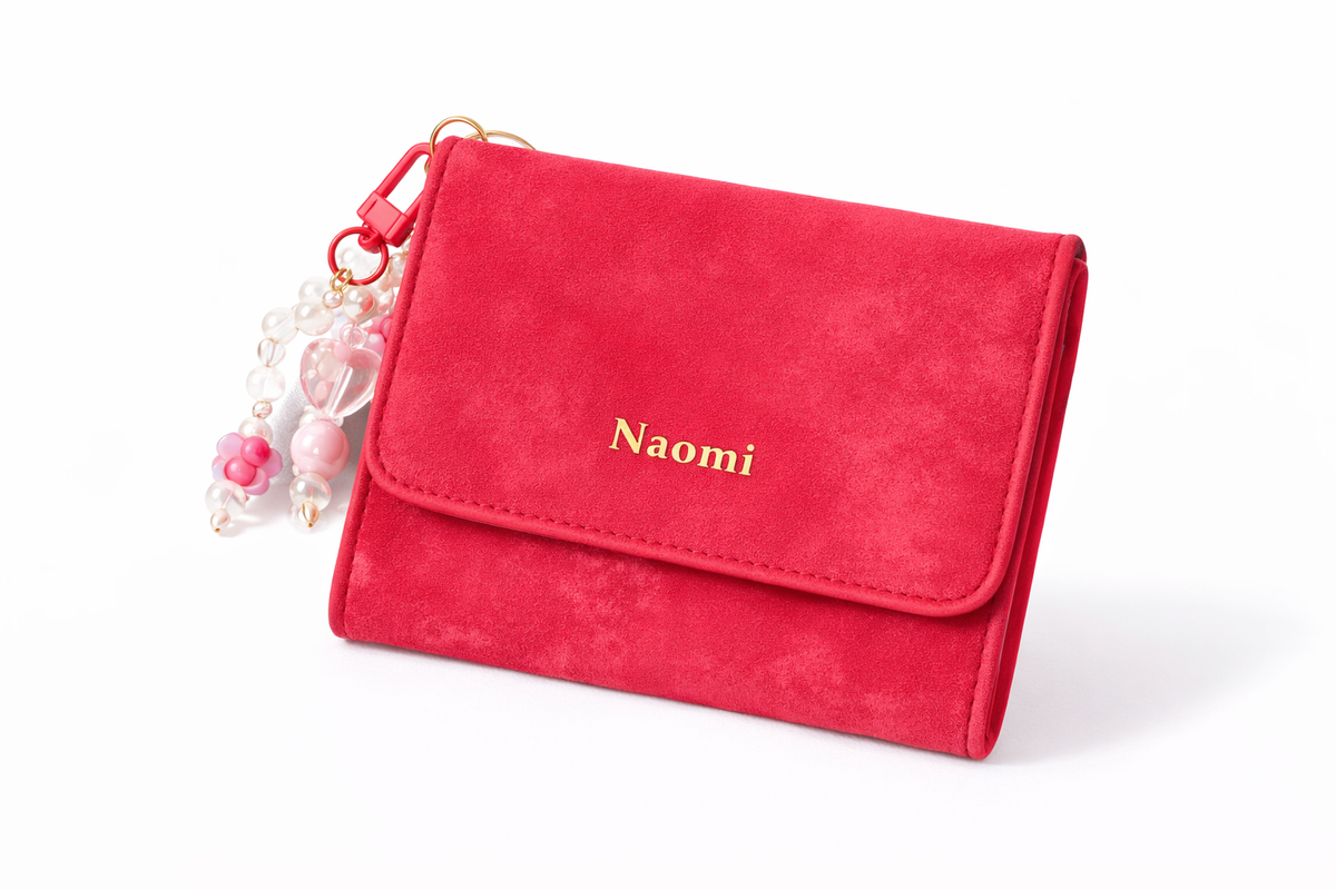 Billetera Suede Soft Lara